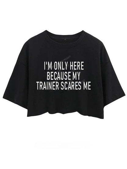 Estoy aquí solo porque mi entrenador me asusta